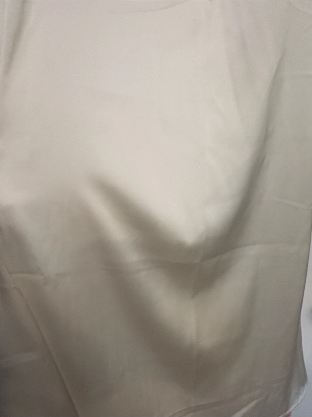 PrettyLittleThing Cream Satin Skirt